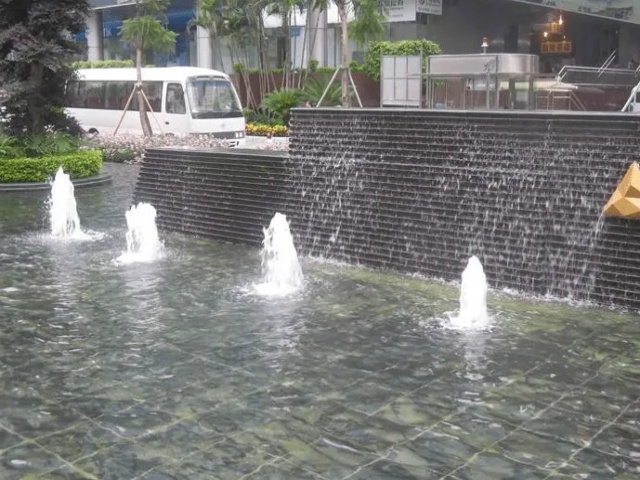 宿城宿城室内水景喷泉